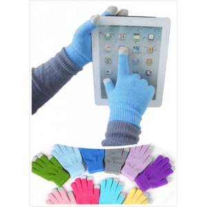 Сенсорные перчатки разных цветов