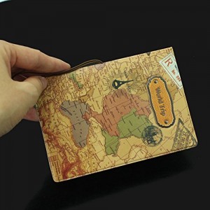 Обложка для паспорта винтажная карта