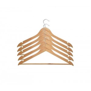Вешалка для одежды деревянная 45см
