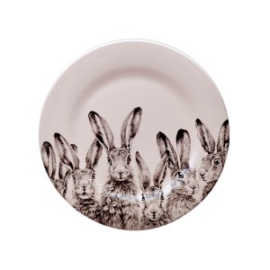 Тарелка с зайцами 24 см